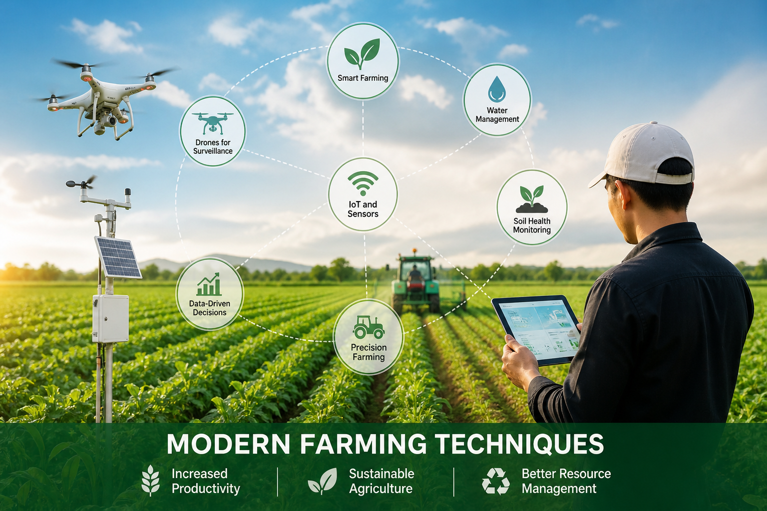 modren farming meathods