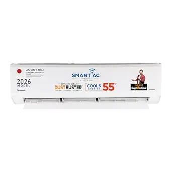 Panasonic 1.5 Ton 5 Star Premium Wi-Fi Inverter Smart Split AC