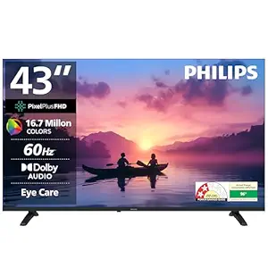 Philips 108 cm (43 inches) 6100 Series Frameless Full HD Smart LED Google TV